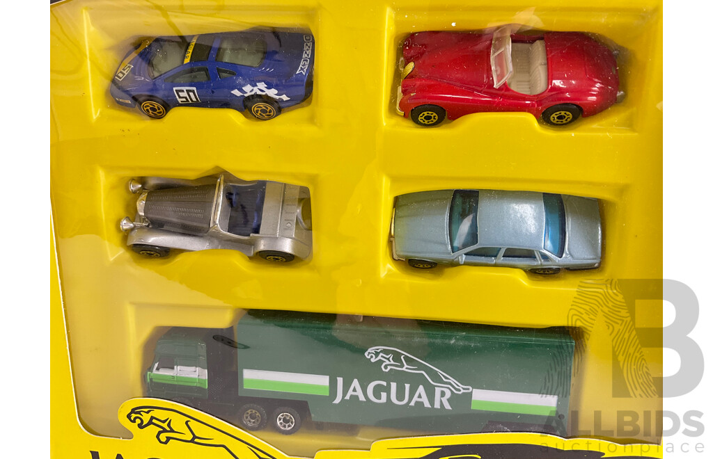 Vintage Boxed Matchbox Jaguar Gift Set