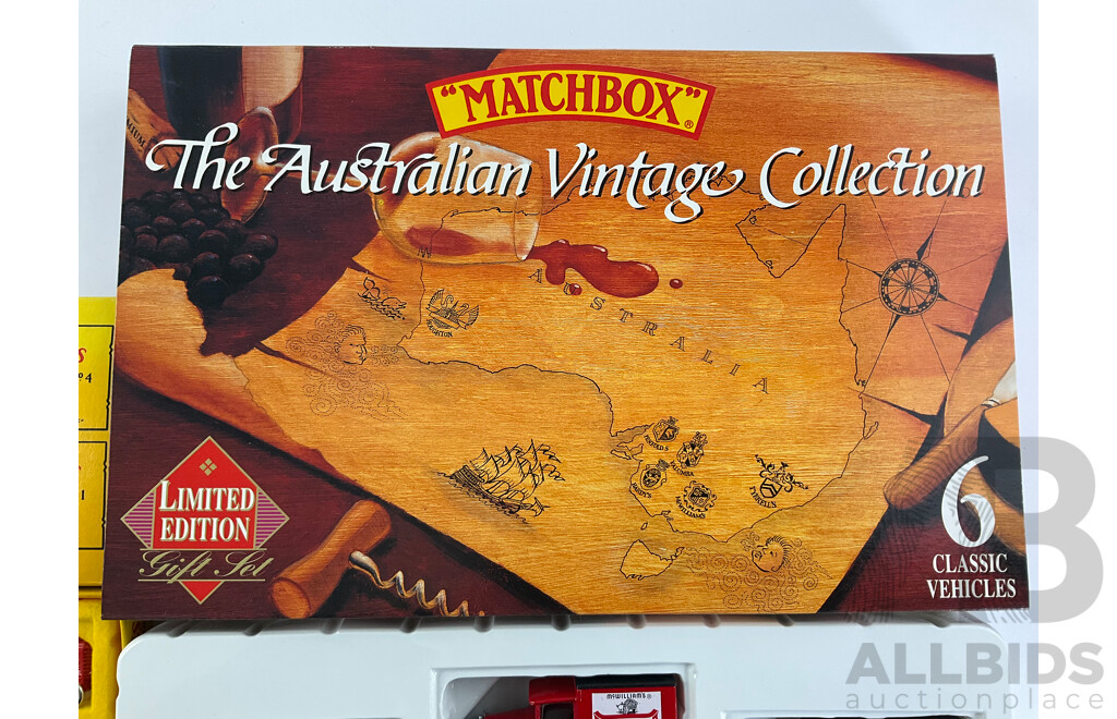 Matchbox 40th Anniversary Collection Commemorative Pack and Australian Vintage Collection Limited Edition Gift Set