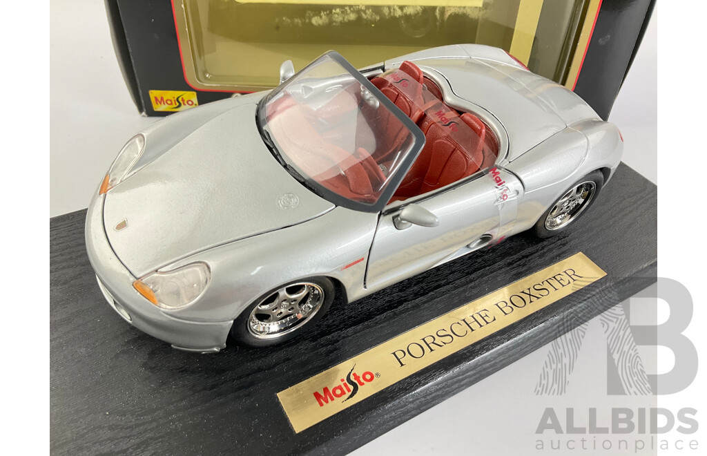 Maisto Diecast Special Edition Porsche Boxster - 1:18 Scale