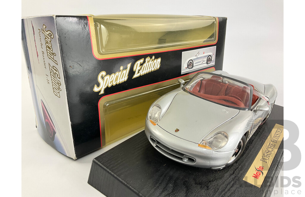 Maisto Diecast Special Edition Porsche Boxster - 1:18 Scale