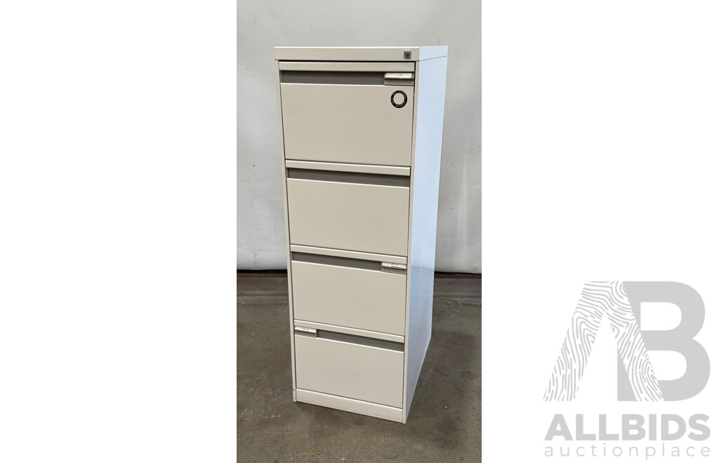 Elite Built 4 Drawer Filing Cabinet