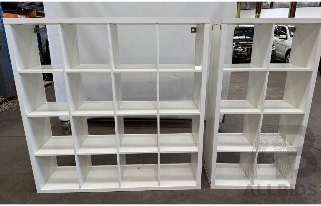 Ikea Cube Shelving Units - Set of 2