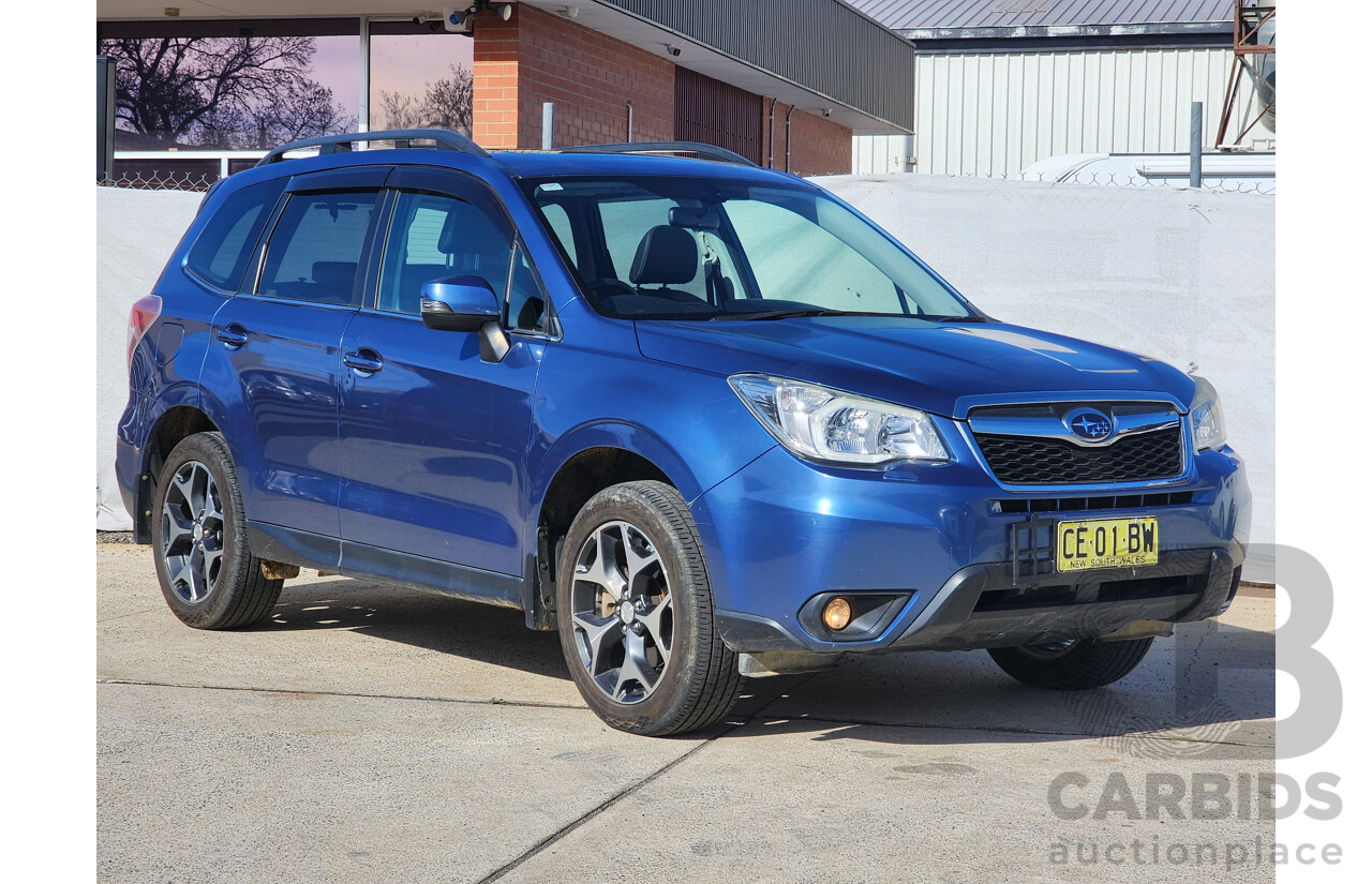 6/2015 Subaru Forester 2.0d-S MY15 4d Wagon Blue 2.0L