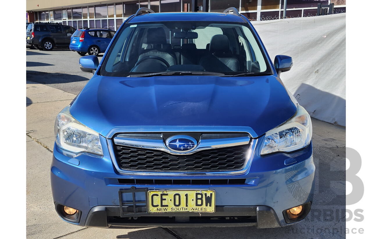 6/2015 Subaru Forester 2.0d-S MY15 4d Wagon Blue 2.0L
