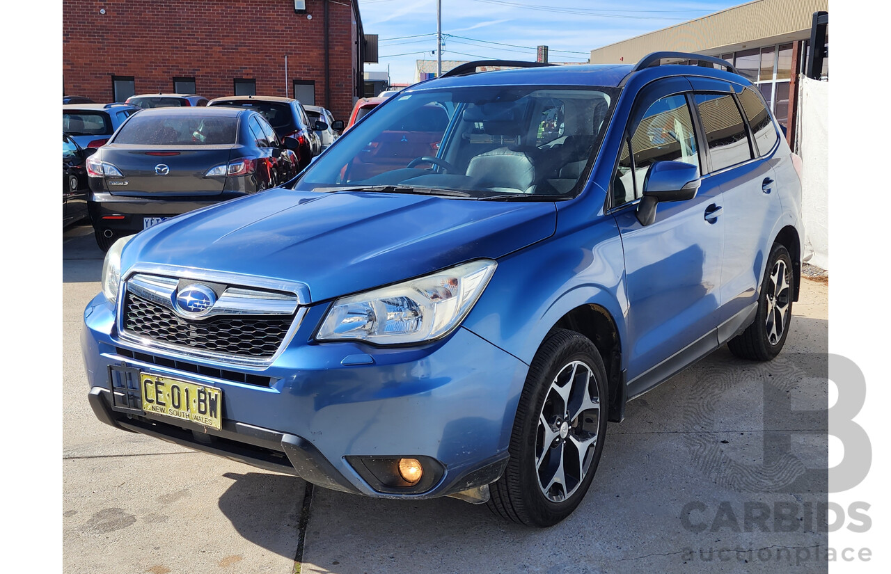 6/2015 Subaru Forester 2.0d-S MY15 4d Wagon Blue 2.0L