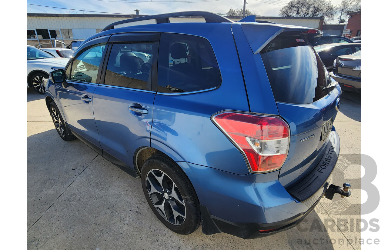 6/2015 Subaru Forester 2.0d-S MY15 4d Wagon Blue 2.0L