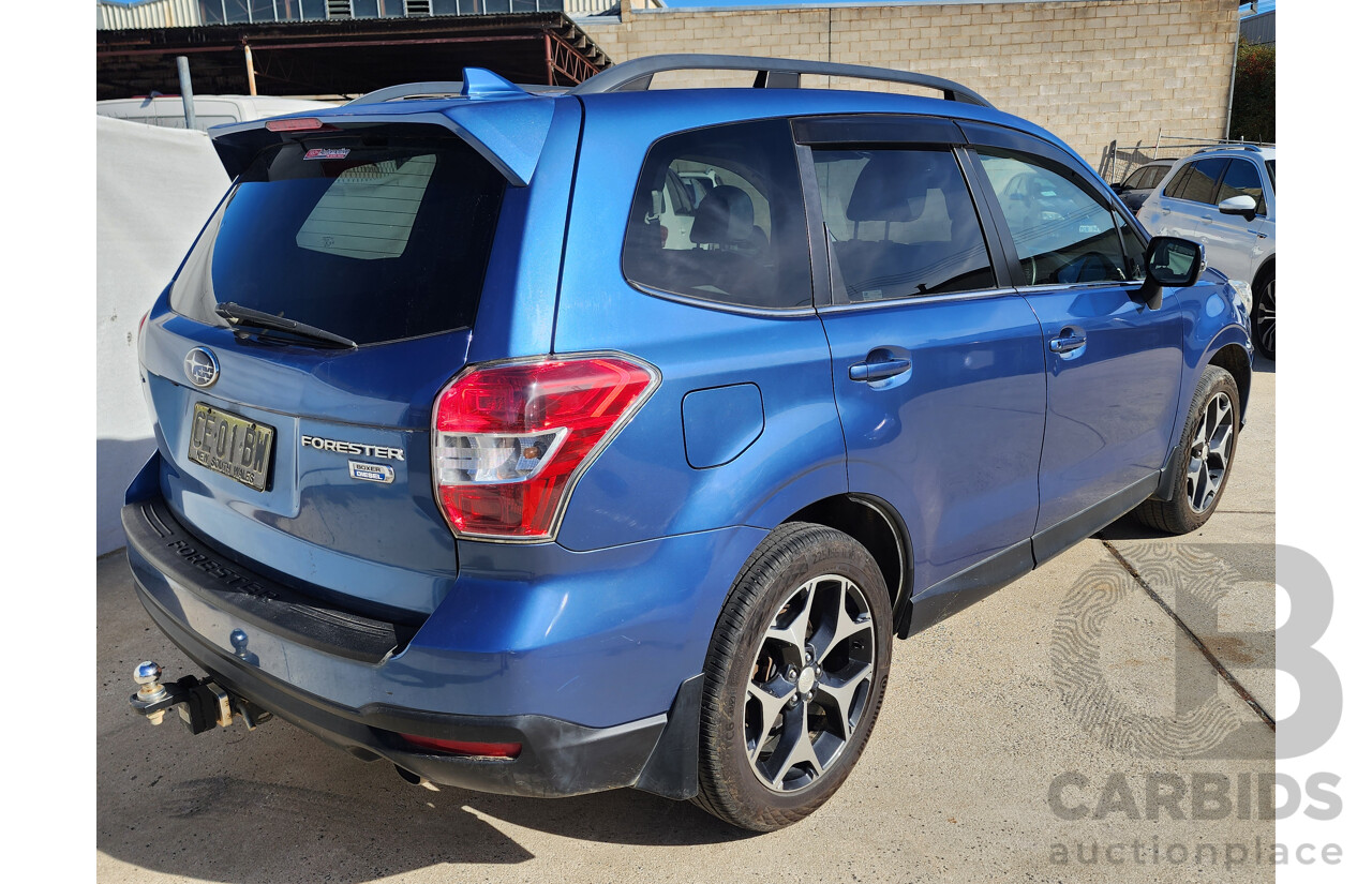 6/2015 Subaru Forester 2.0d-S MY15 4d Wagon Blue 2.0L