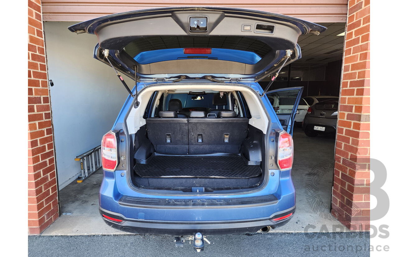 6/2015 Subaru Forester 2.0d-S MY15 4d Wagon Blue 2.0L