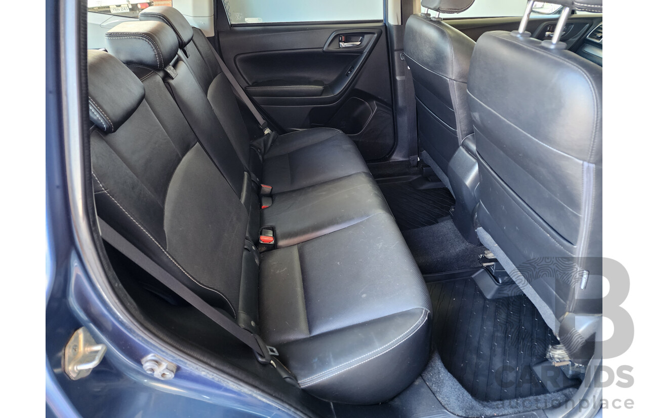 6/2015 Subaru Forester 2.0d-S MY15 4d Wagon Blue 2.0L