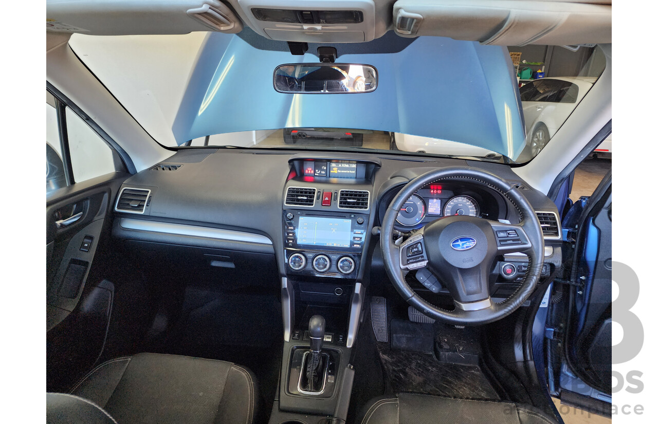 6/2015 Subaru Forester 2.0d-S MY15 4d Wagon Blue 2.0L