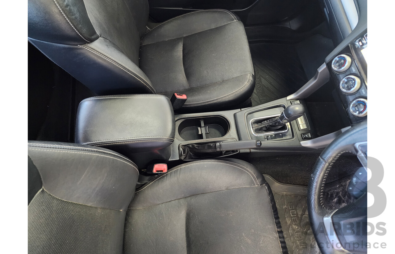 6/2015 Subaru Forester 2.0d-S MY15 4d Wagon Blue 2.0L