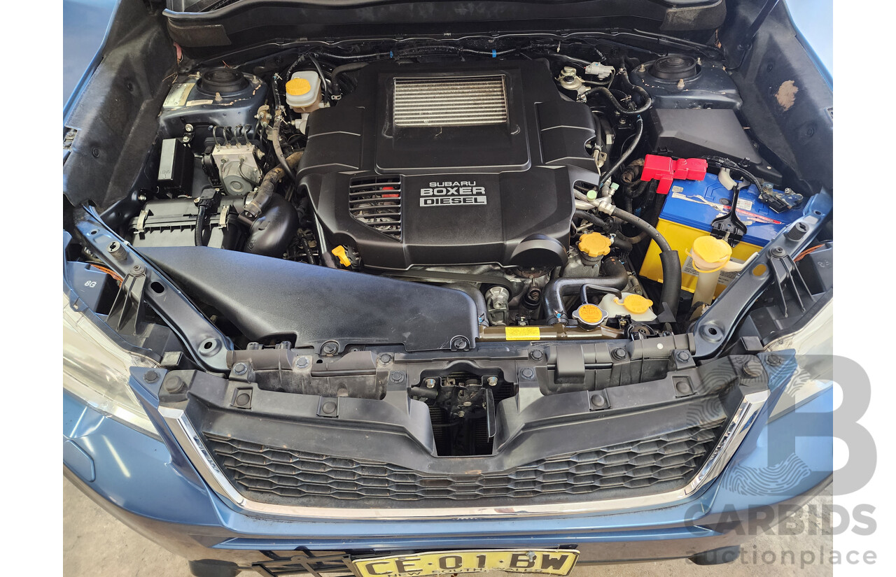6/2015 Subaru Forester 2.0d-S MY15 4d Wagon Blue 2.0L