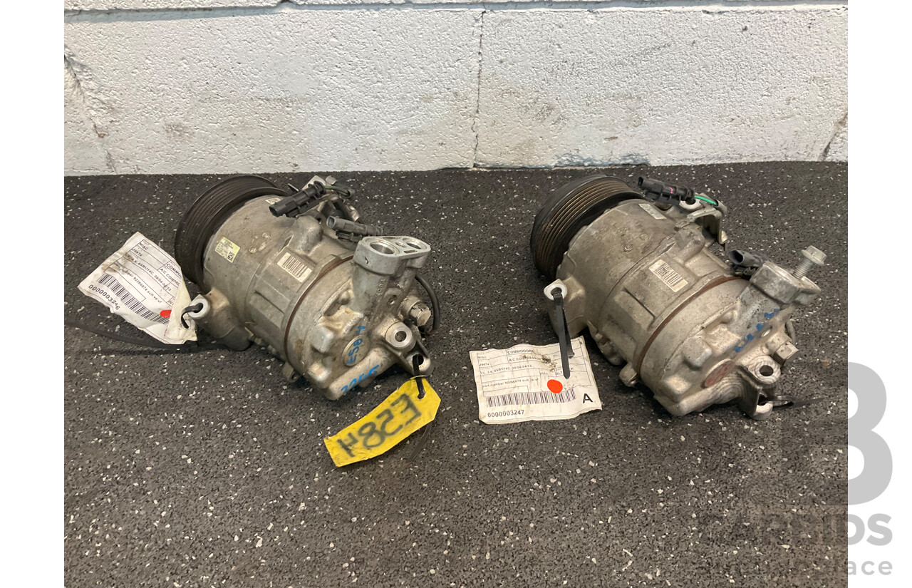 Commodore A/C Compressor (part No 92266874 Suit Ve-vf) - Lot of 2