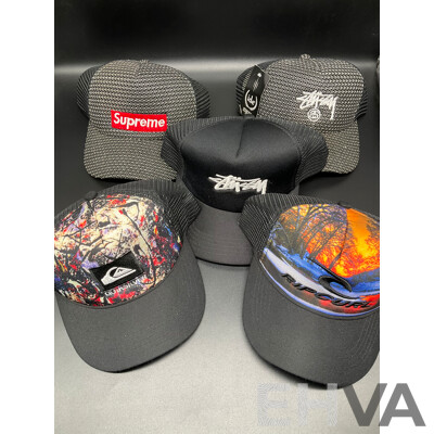 Collection of Caps (x14), Snow Gloves and AERIAL Sunglases - Lot of 16