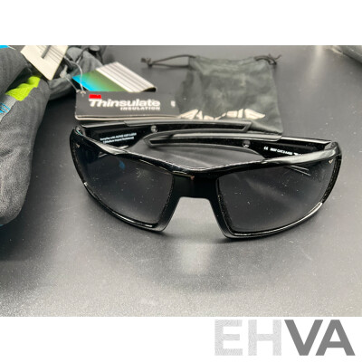 Collection of Caps (x14), Snow Gloves and AERIAL Sunglases - Lot of 16