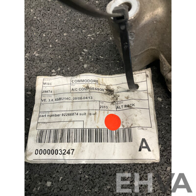 Commodore A/C Compressor (part No 92266874 Suit Ve-vf) - Lot of 2