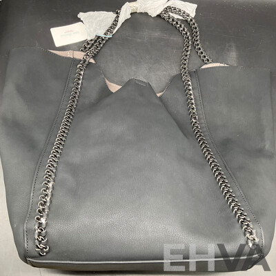 OROTON Shoulder Bag & BLUE ILLUSION Black Tote Bag - Lot of 2