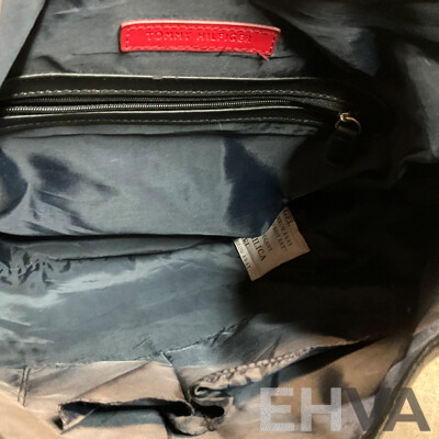 TOMMY HILGER Monogram & Black Shoulder Bag - Lot of 2