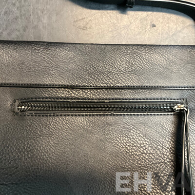 STATUS ANXIETY Leather Crossbody Bag & BASQUE Black Shoulder Bag & CEllINI Crossbody Bag - Lot of 4