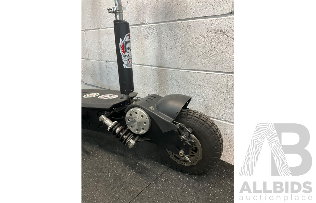 Electric Scooter and Spare Part Including Wheels, Batteries and More