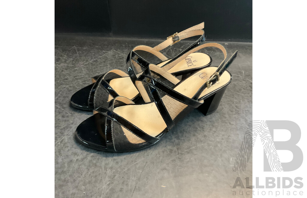Assorted Women's Open Toe Shoes & Loafers Included , Portland and More - Size 38/39/9/8c/6 - Lot of 5