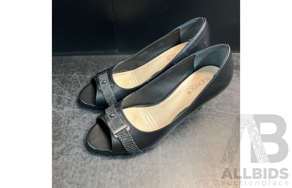 Assorted Women's Shoes  - Size 7 1/2/ 39/8C/ 7 - Lot of 6