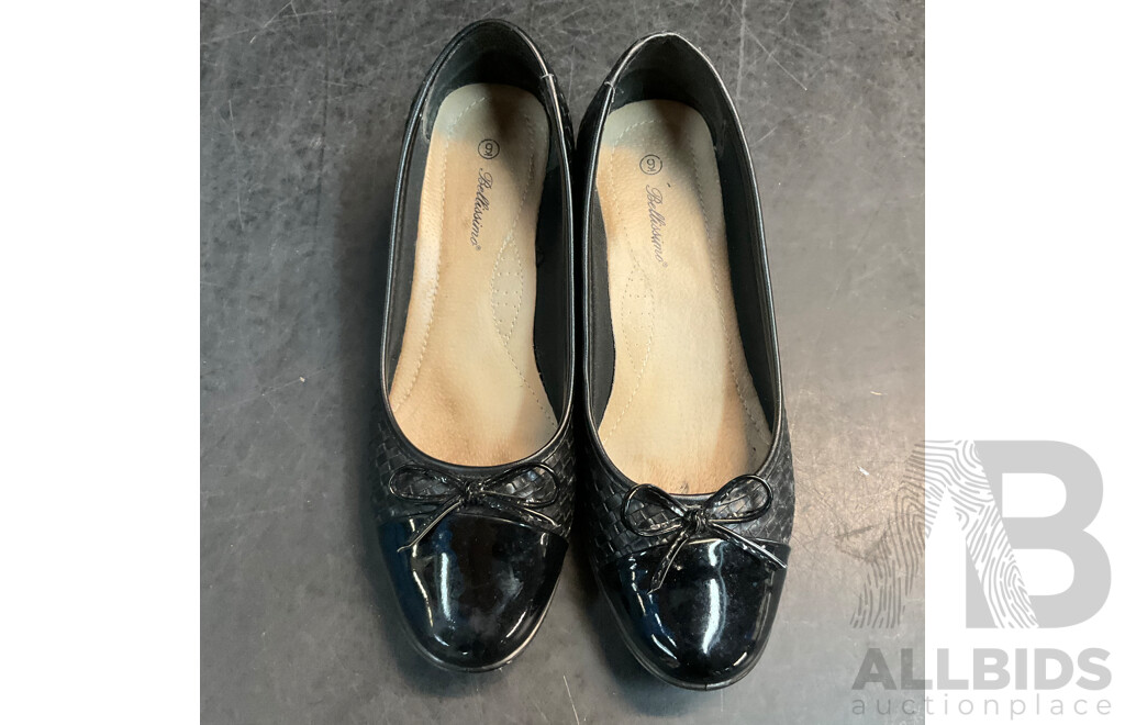 Assorted Women's Open Toes Shoes & Loafers - Size 39/9 - Lot of 6