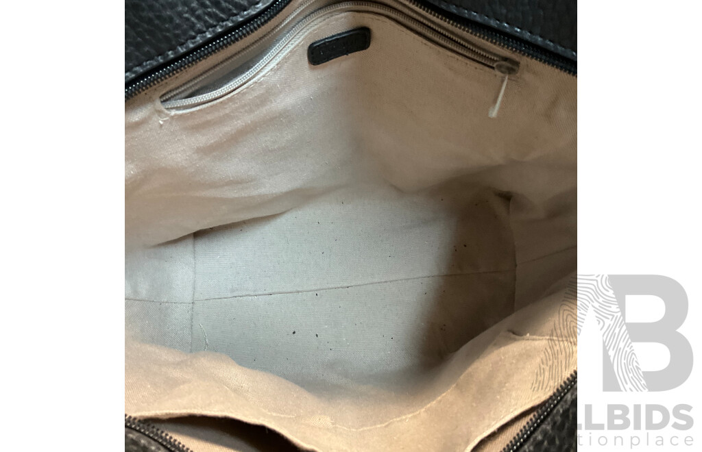 STATUS ANXIETY Leather Crossbody Bag & BASQUE Black Shoulder Bag & CEllINI Crossbody Bag - Lot of 4
