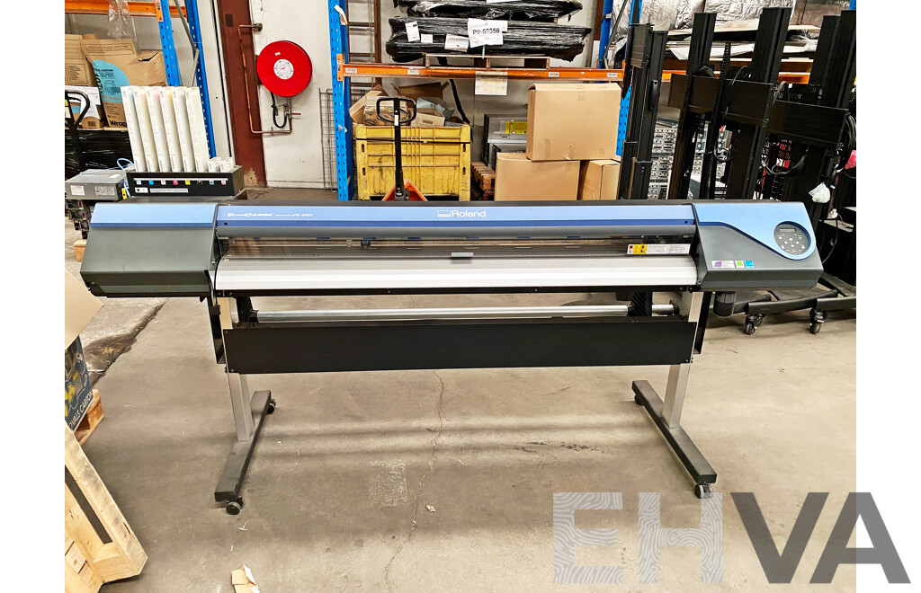 Roland (VS-640) VersaCAMM Eco-Solvent Inkjet Printer/Cutter