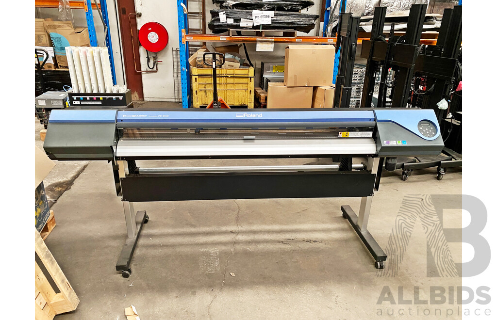 Roland (VS-640) VersaCAMM Eco-Solvent Inkjet Printer/Cutter