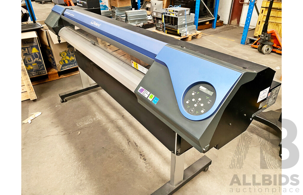 Roland (VS-640) VersaCAMM Eco-Solvent Inkjet Printer/Cutter