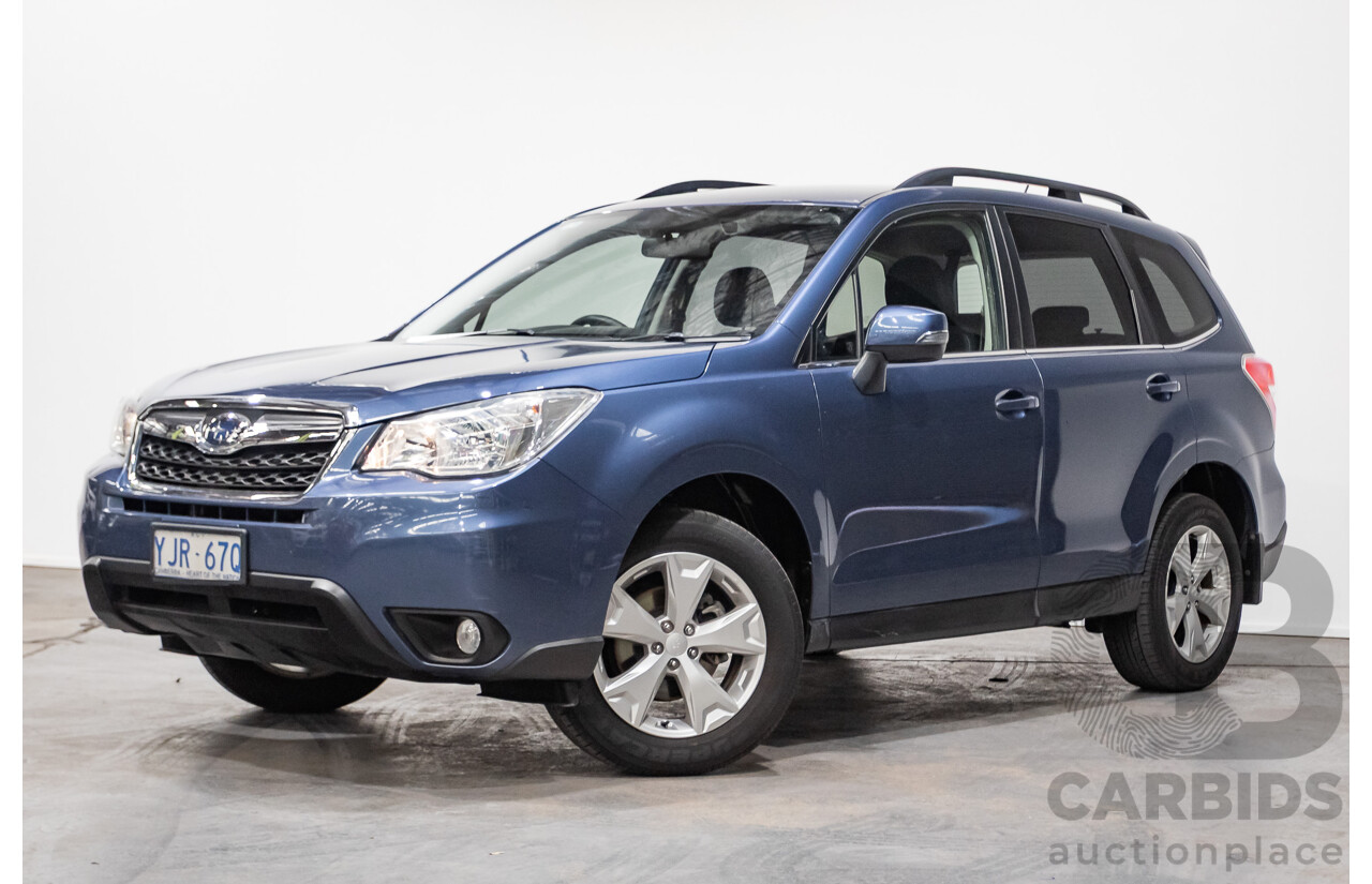 10/2013 Subaru Forester 2.5i-L AWD MY13 4D Wagon Marine Blue Metallic 2.5L