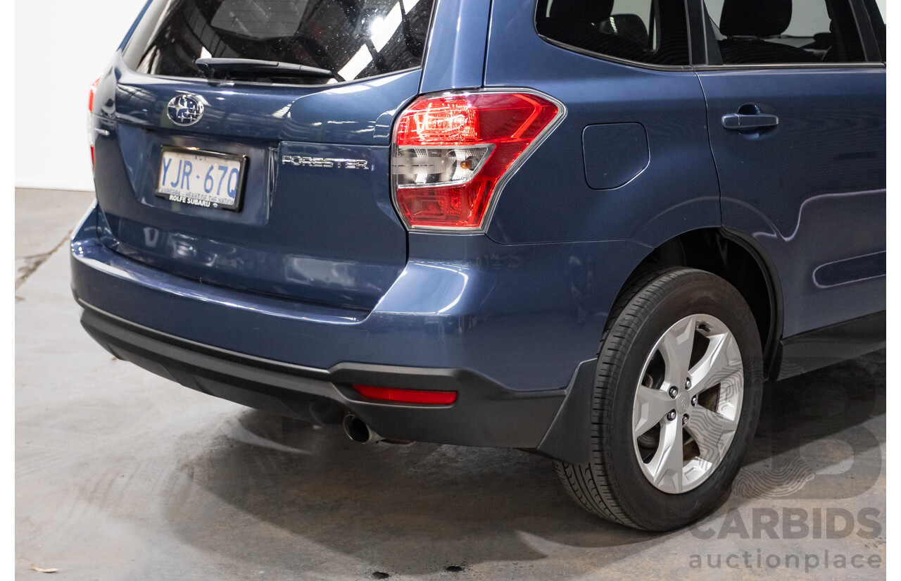 10/2013 Subaru Forester 2.5i-L AWD MY13 4D Wagon Marine Blue Metallic 2.5L