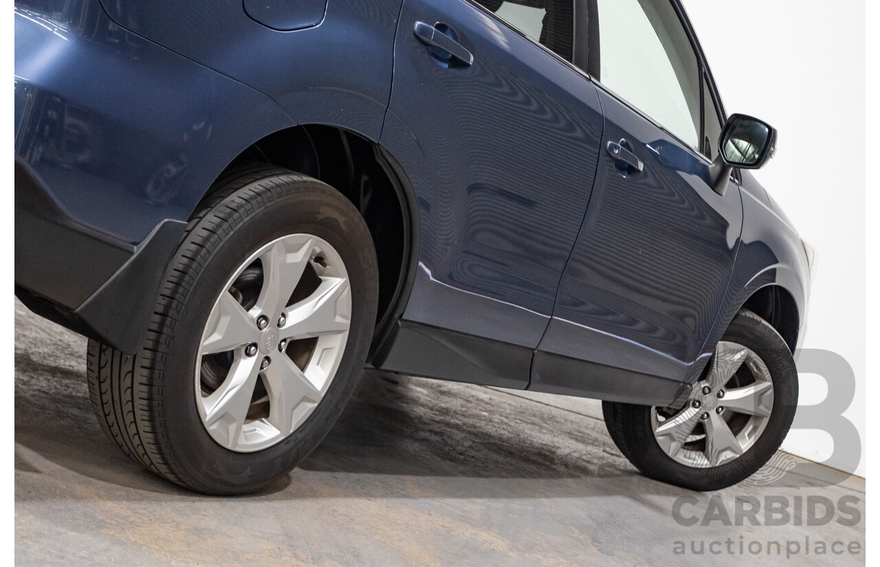 10/2013 Subaru Forester 2.5i-L AWD MY13 4D Wagon Marine Blue Metallic 2.5L