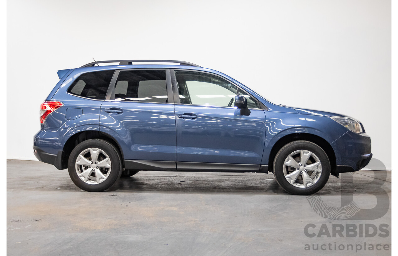 10/2013 Subaru Forester 2.5i-L AWD MY13 4D Wagon Marine Blue Metallic 2.5L