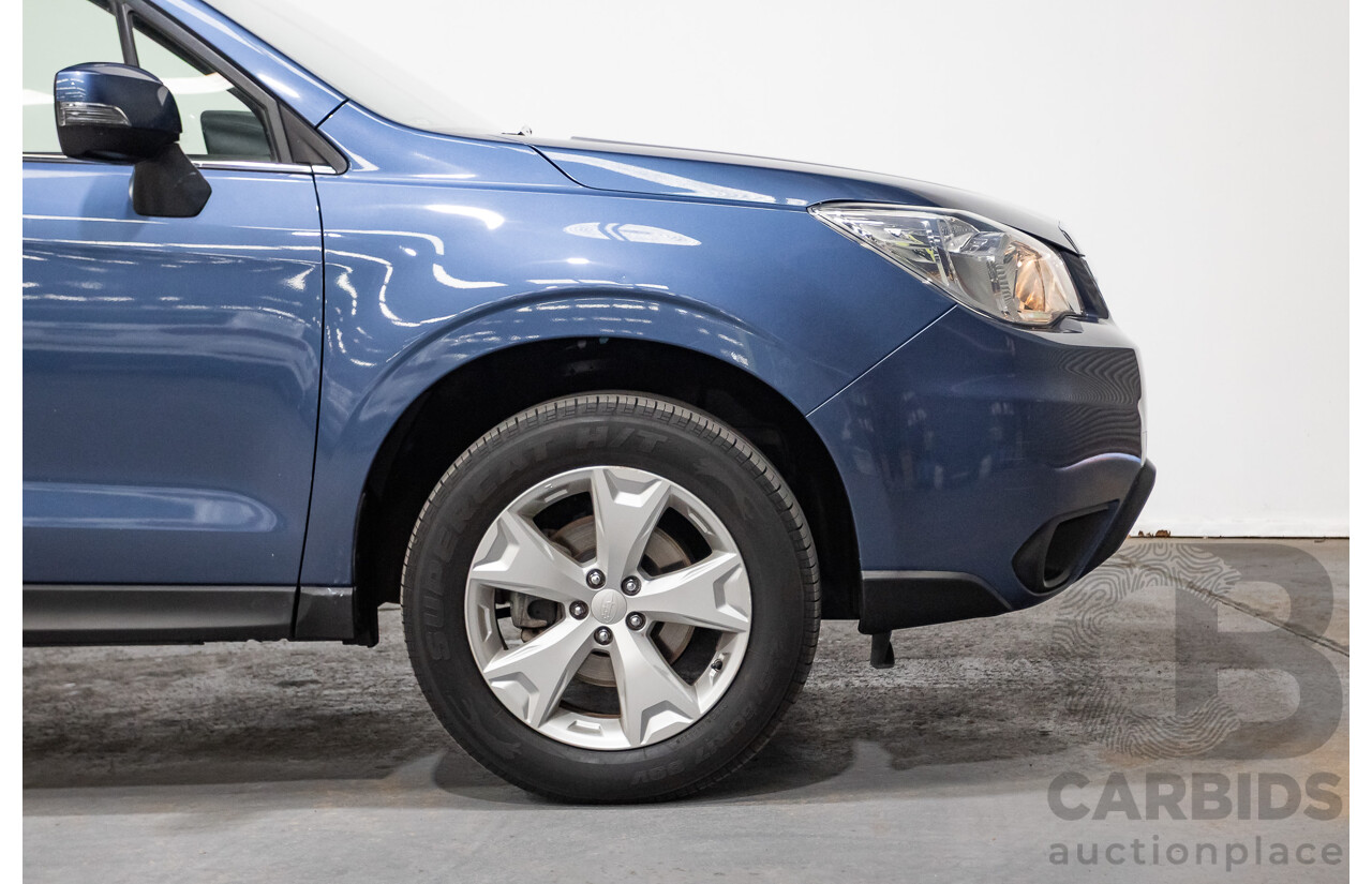 10/2013 Subaru Forester 2.5i-L AWD MY13 4D Wagon Marine Blue Metallic 2.5L