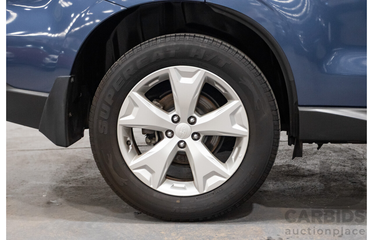 10/2013 Subaru Forester 2.5i-L AWD MY13 4D Wagon Marine Blue Metallic 2.5L