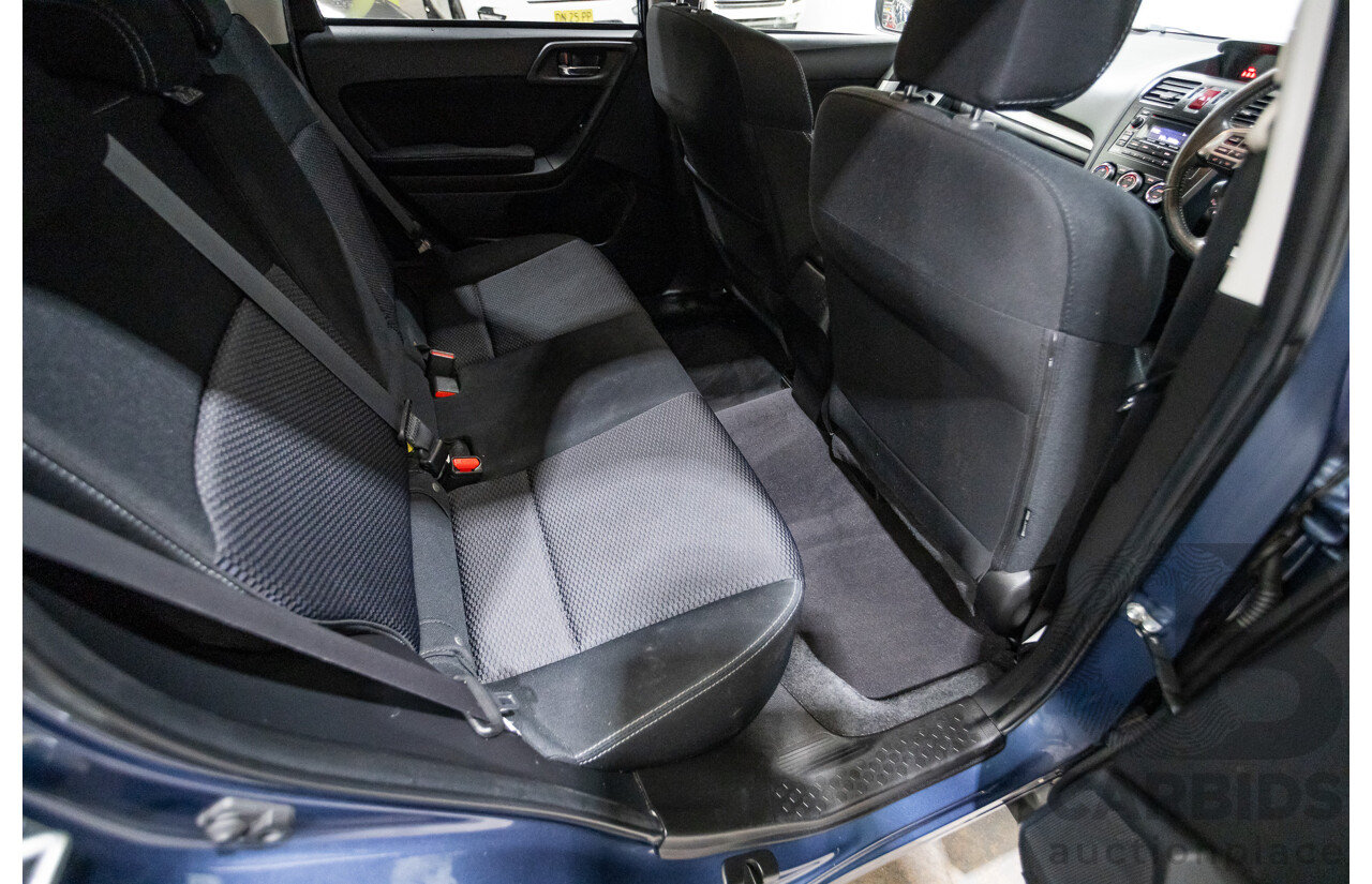 10/2013 Subaru Forester 2.5i-L AWD MY13 4D Wagon Marine Blue Metallic 2.5L