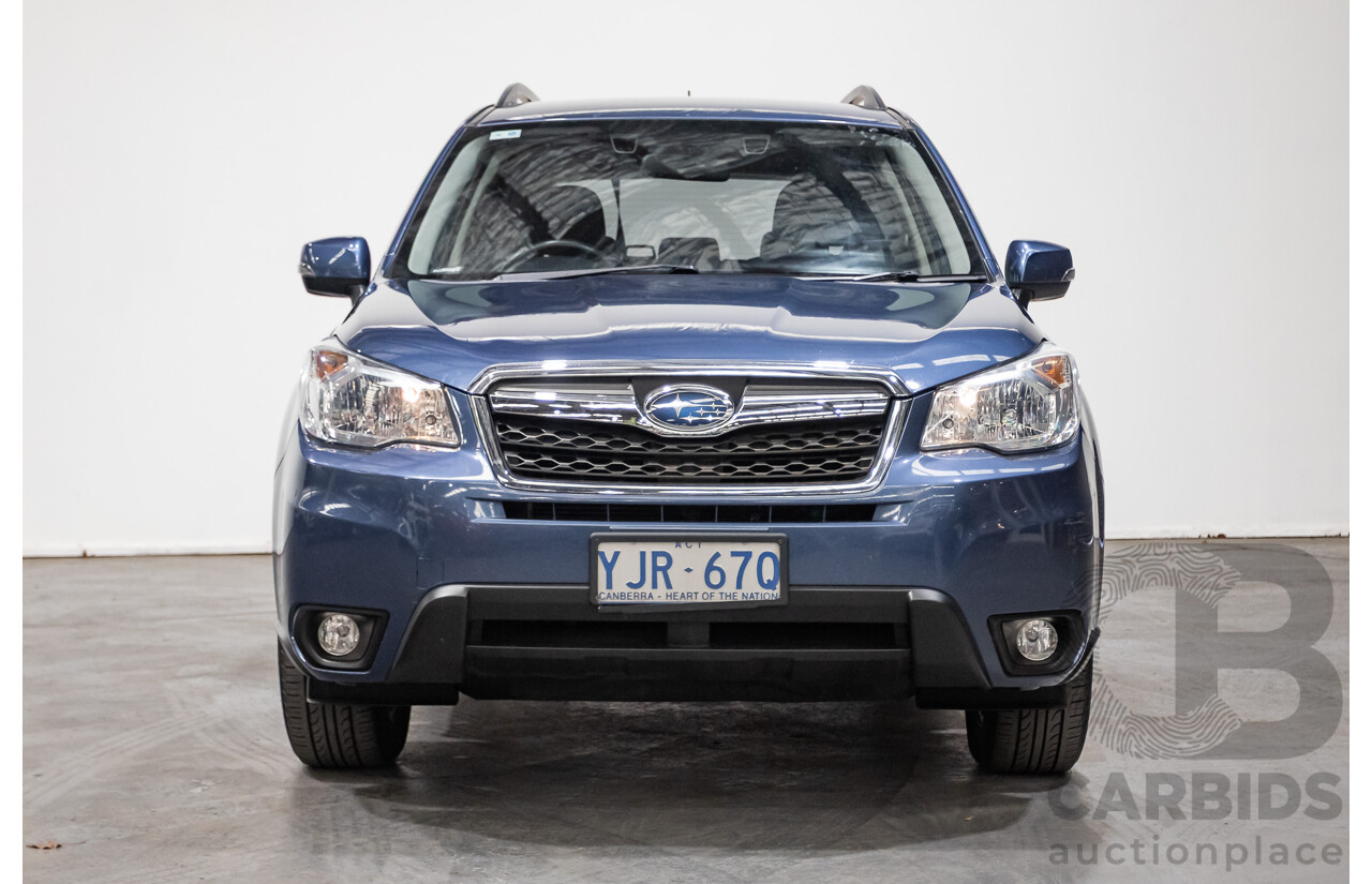 10/2013 Subaru Forester 2.5i-L AWD MY13 4D Wagon Marine Blue Metallic 2.5L