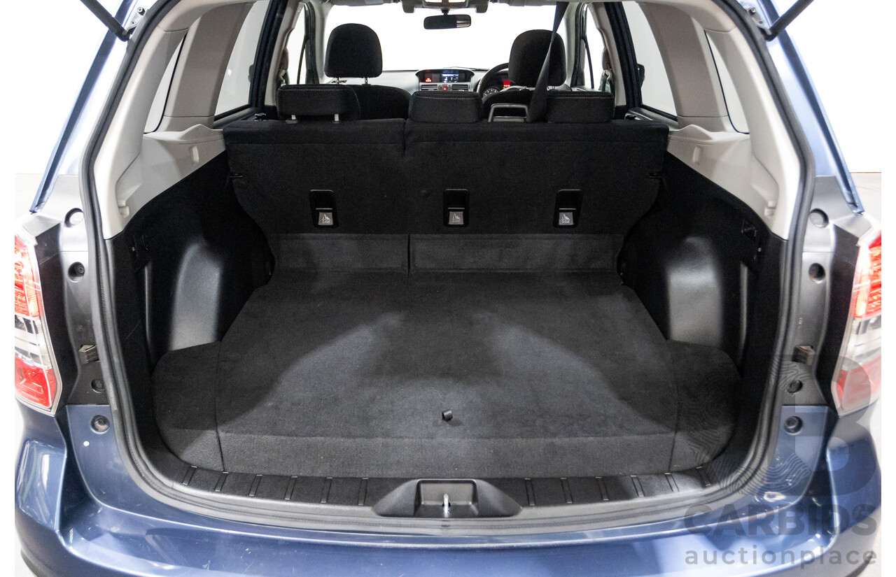 10/2013 Subaru Forester 2.5i-L AWD MY13 4D Wagon Marine Blue Metallic 2.5L