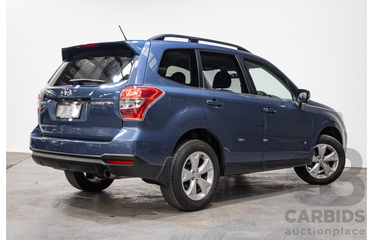 10/2013 Subaru Forester 2.5i-L AWD MY13 4D Wagon Marine Blue Metallic 2.5L
