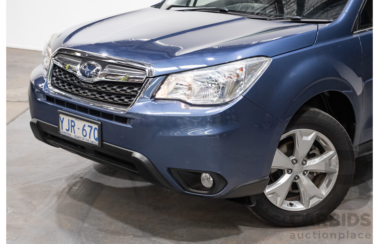 10/2013 Subaru Forester 2.5i-L AWD MY13 4D Wagon Marine Blue Metallic 2.5L