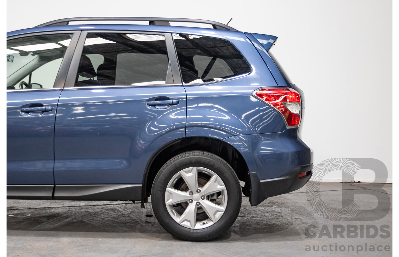 10/2013 Subaru Forester 2.5i-L AWD MY13 4D Wagon Marine Blue Metallic 2.5L