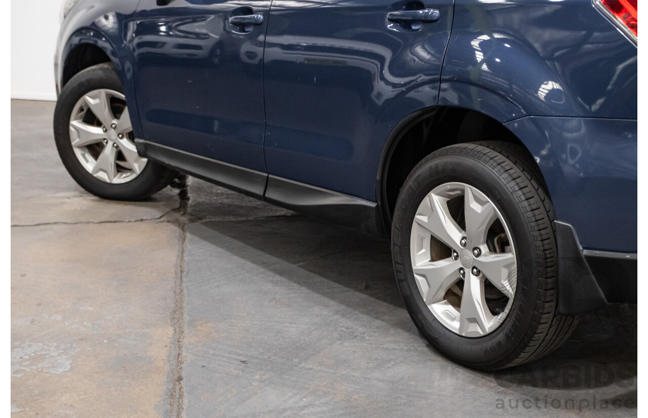 10/2013 Subaru Forester 2.5i-L AWD MY13 4D Wagon Marine Blue Metallic 2.5L