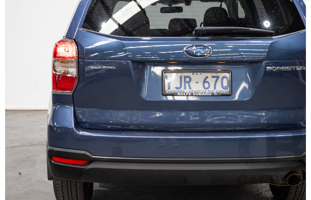 10/2013 Subaru Forester 2.5i-L AWD MY13 4D Wagon Marine Blue Metallic 2.5L