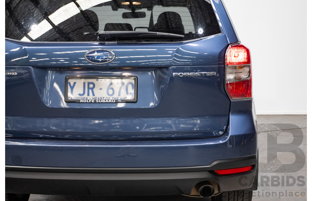 10/2013 Subaru Forester 2.5i-L AWD MY13 4D Wagon Marine Blue Metallic 2.5L