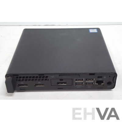 HP EliteDesk 800 G3 DM 35W Intel Core i5 (7500T) 2.70GHz-3.30GHz 4-Core CPU Ultra Small Form Factor Desktop Computer w/ Power Supply