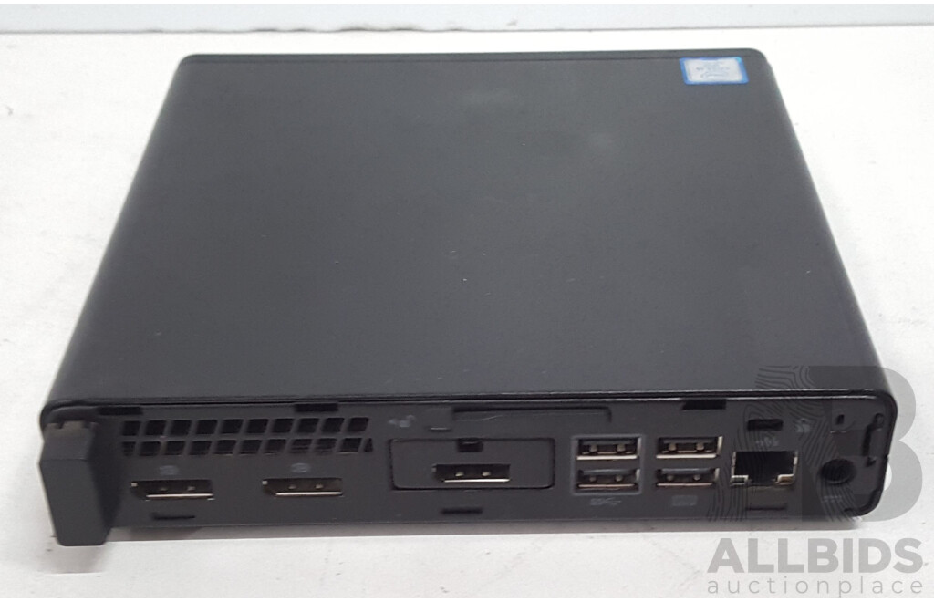 HP EliteDesk 800 G3 DM 35W Intel Core i5 (7500T) 2.70GHz-3.30GHz 4-Core CPU Ultra Small Form Factor Desktop Computer w/ Power Supply
