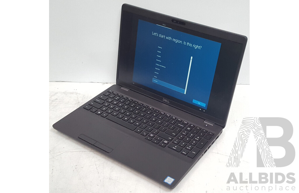 Dell Latitude 5501 Intel Core i5 (9300H) 2.40GHz-4.10GHz 4-Core CPU 15.6-Inch FHD Laptop