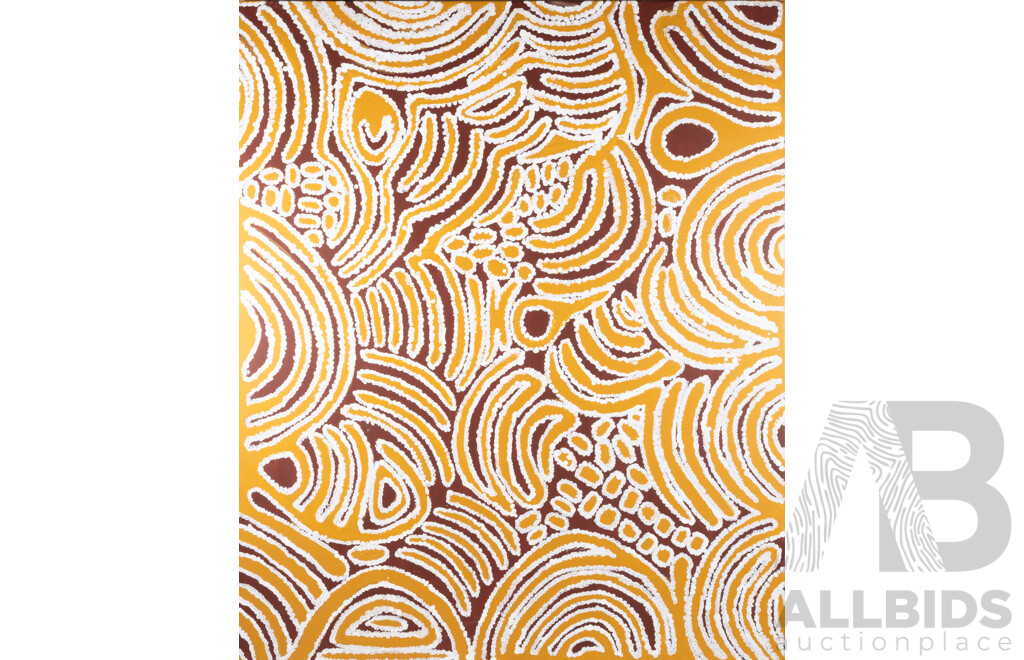 Artist Unknown (20th Century, Indigenous-Australian), Our Land, Acrylic on Canvas, 120 x 100 cm